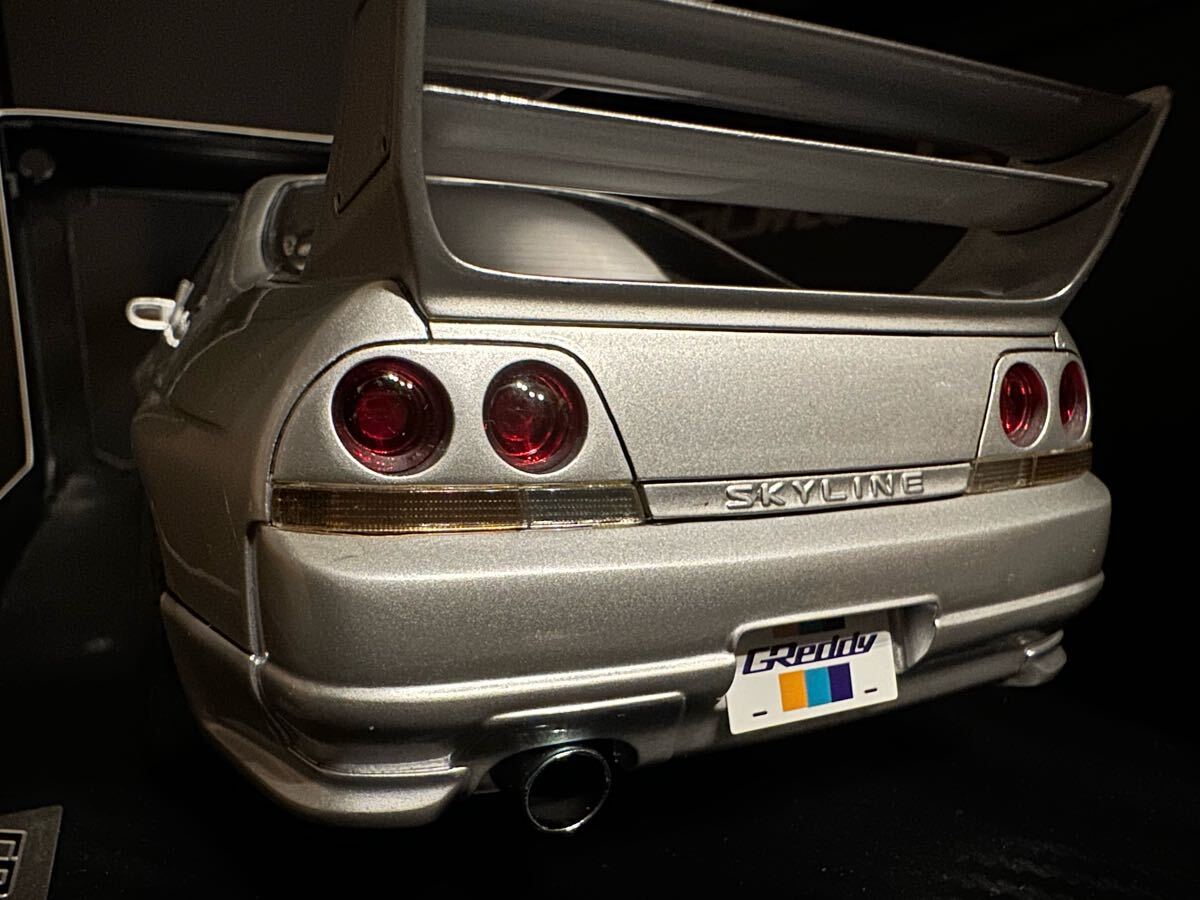 *Coming Soon* Brand New Ignition Model 1/18 Nissan Greddy GTR BCNR-33 R33 Silver Model