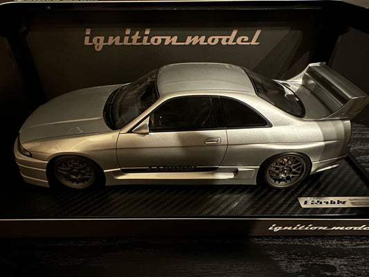 *Coming Soon* Brand New Ignition Model 1/18 Nissan Greddy GTR BCNR-33 R33 Silver Model