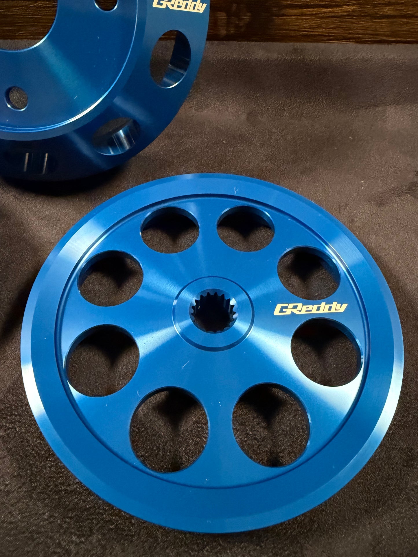 GReddy Blue Nissan S15 Silvia 3pc Pulley Kit