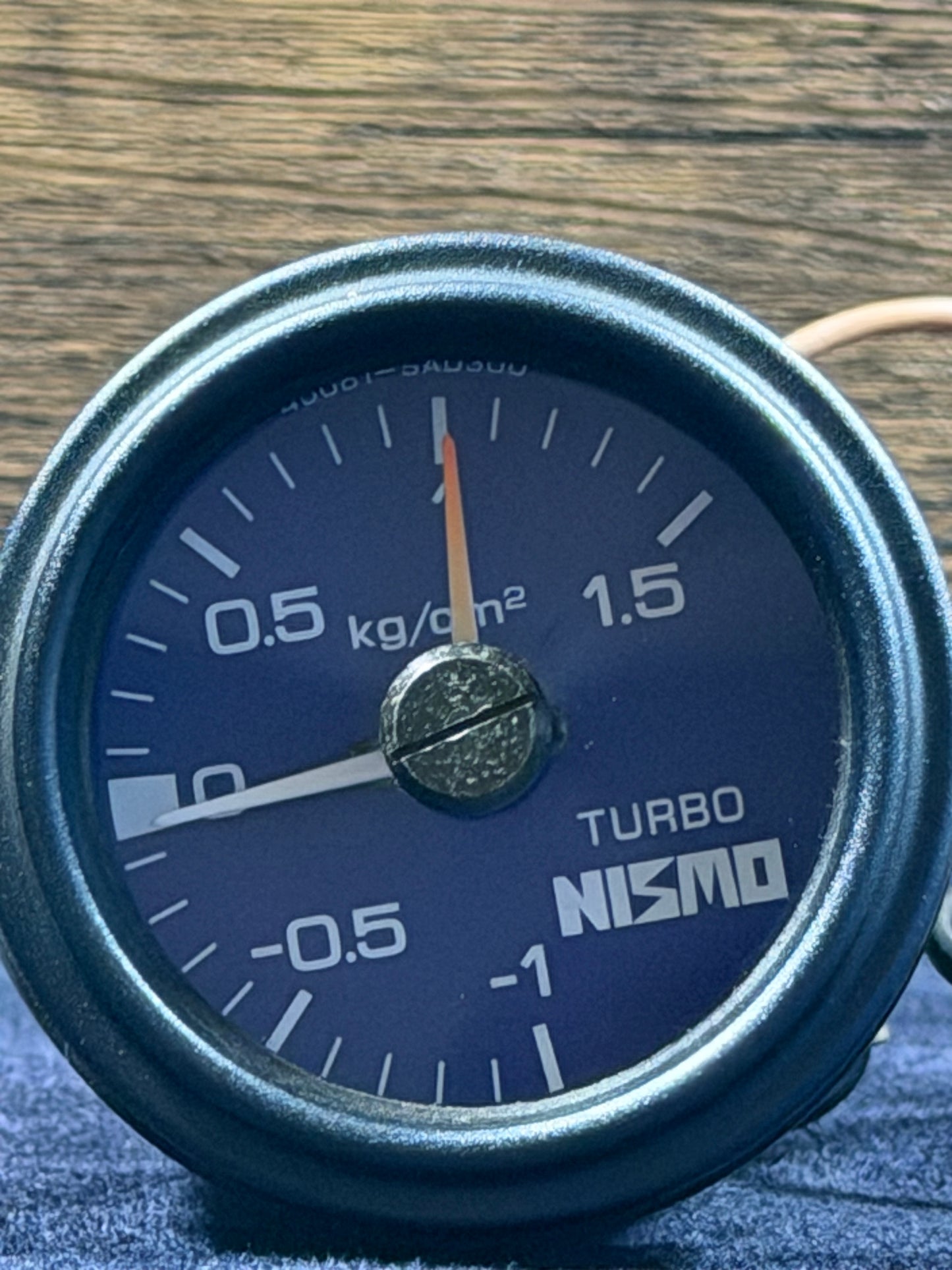 Nismo Old Logo Group A Φ52 Mechanical Boost Gauge