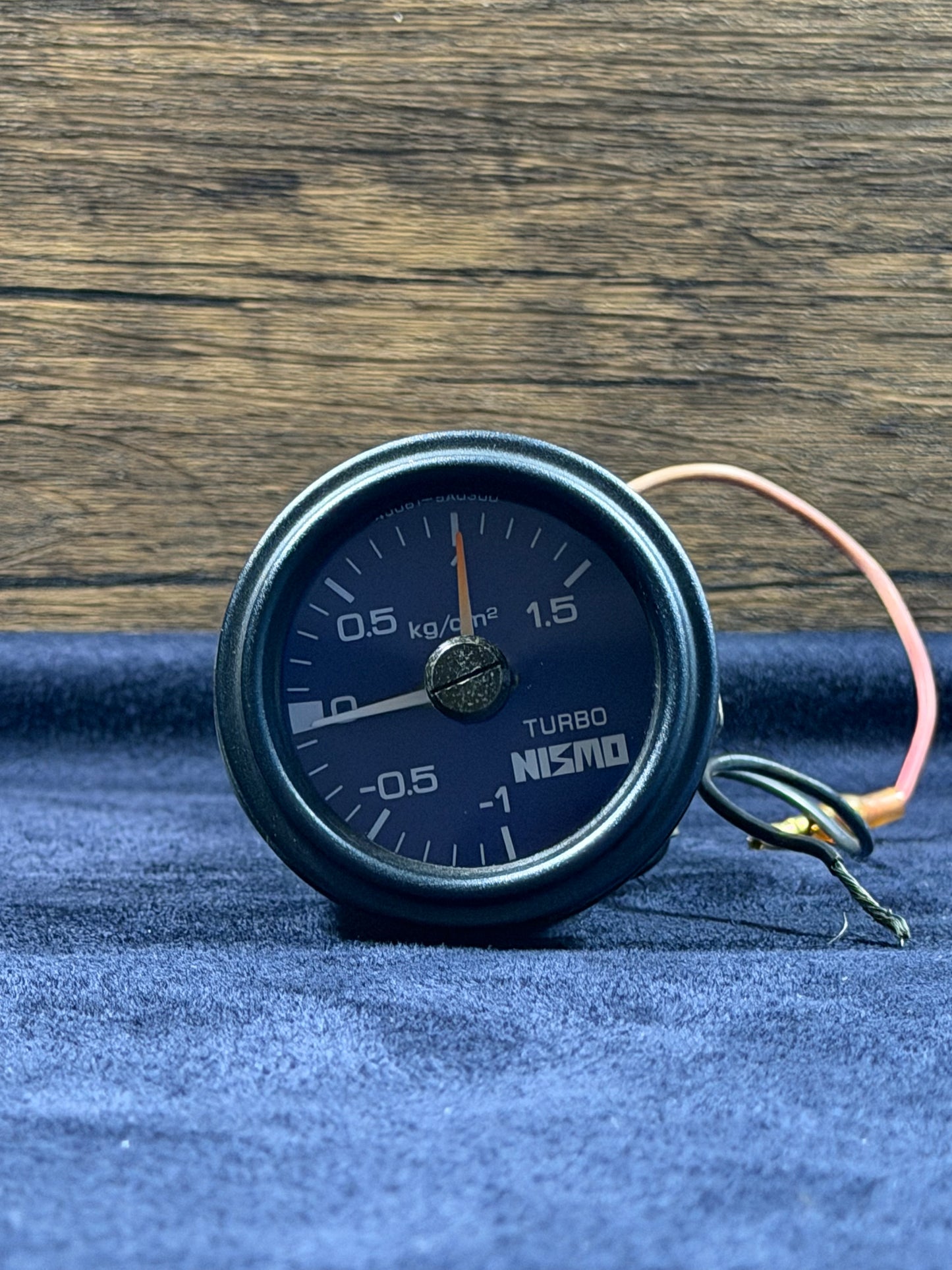 Nismo Old Logo Group A Φ52 Mechanical Boost Gauge