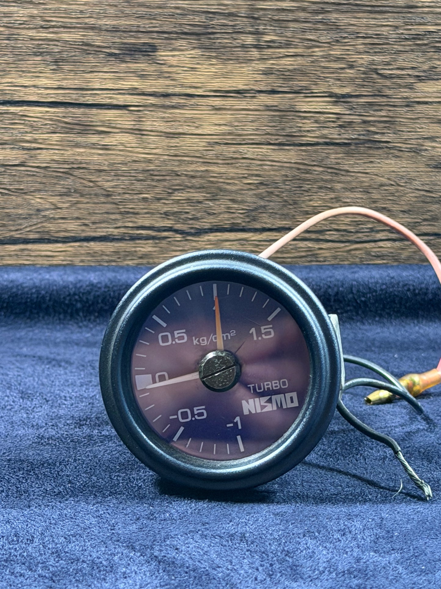 Nismo Old Logo Group A Φ52 Mechanical Boost Gauge