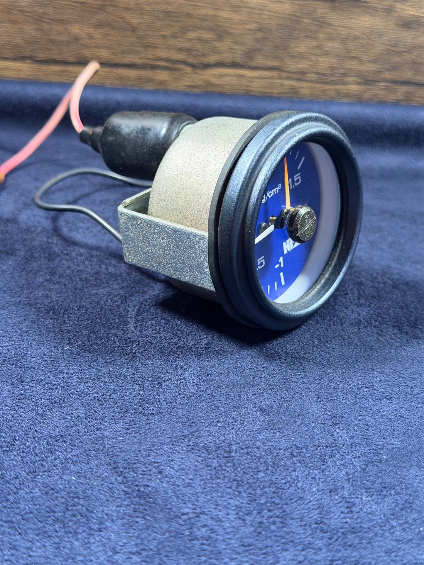Nismo Old Logo Group A Φ52 Mechanical Boost Gauge