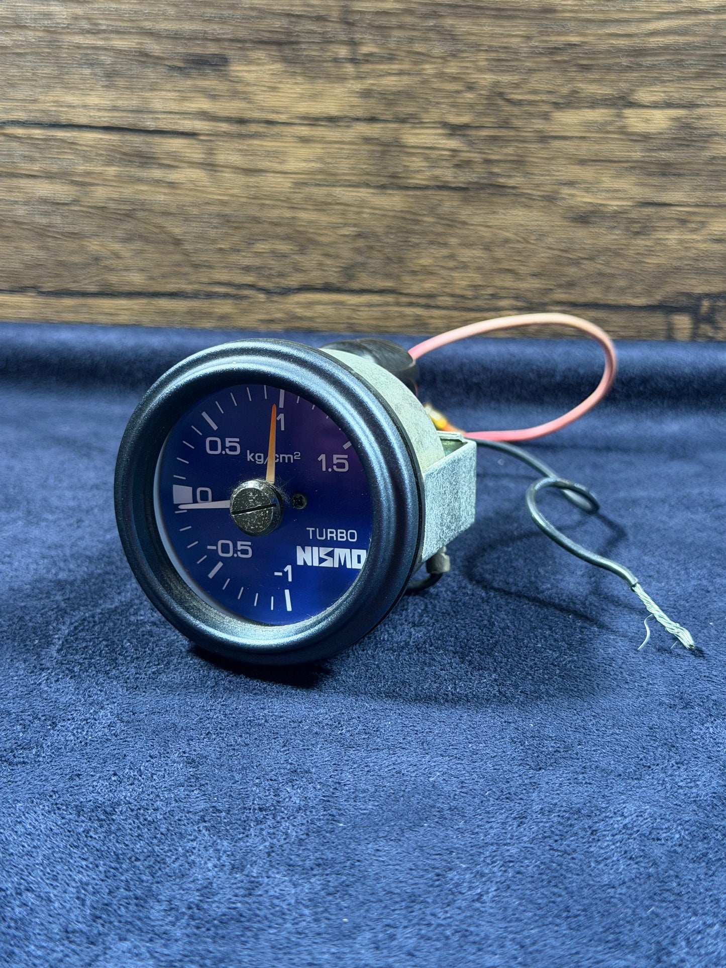 Nismo Old Logo Group A Φ52 Mechanical Boost Gauge