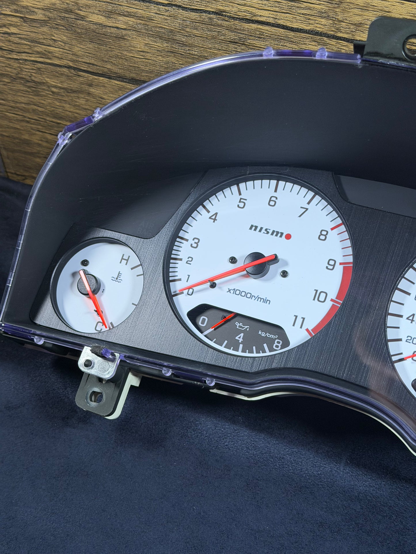 Nismo R34 GTR White Z Tune Style Cluster 2022 Omori Factory Reproduction