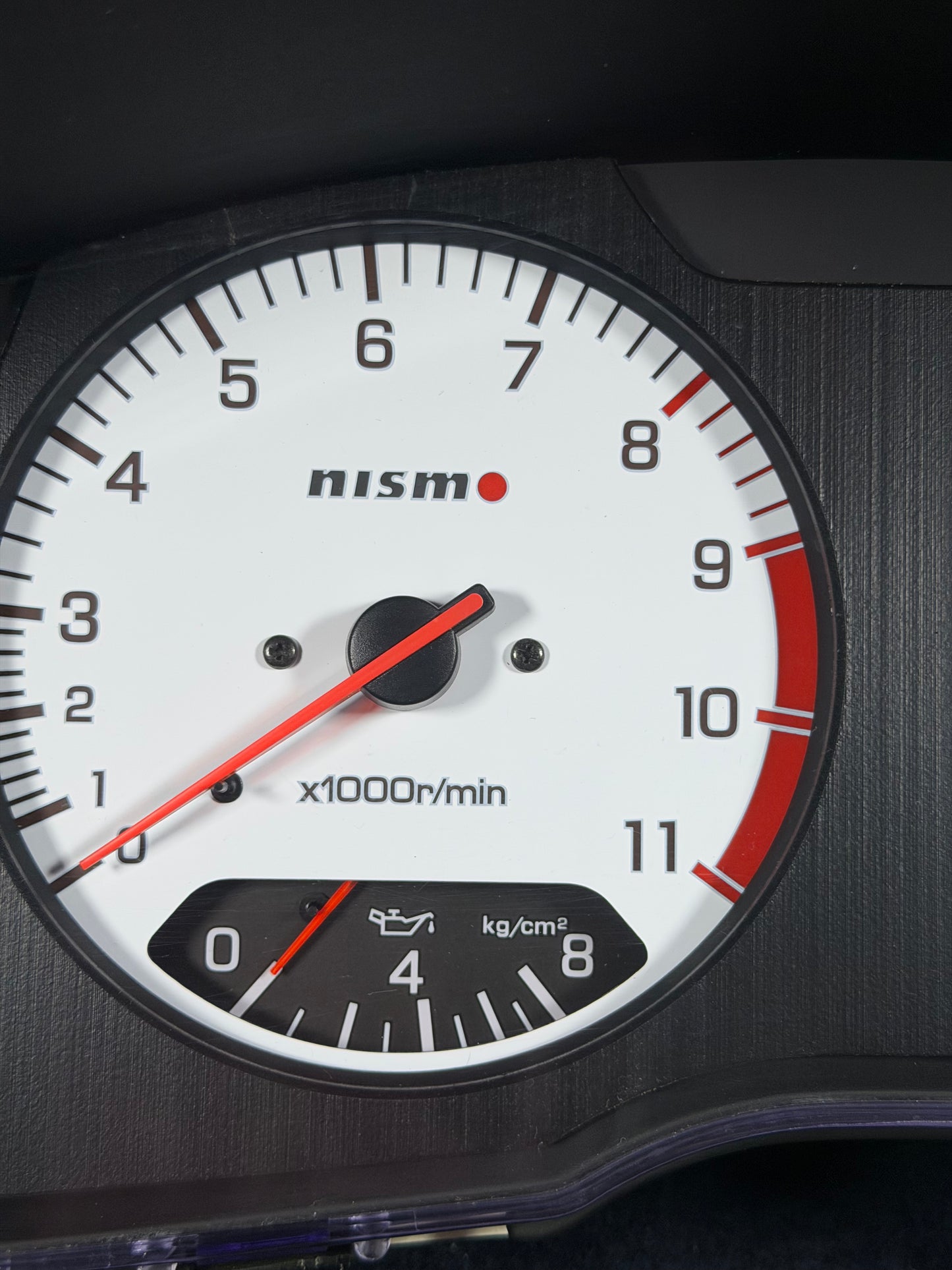 Nismo R34 GTR White Z Tune Style Cluster 2022 Omori Factory Reproduction
