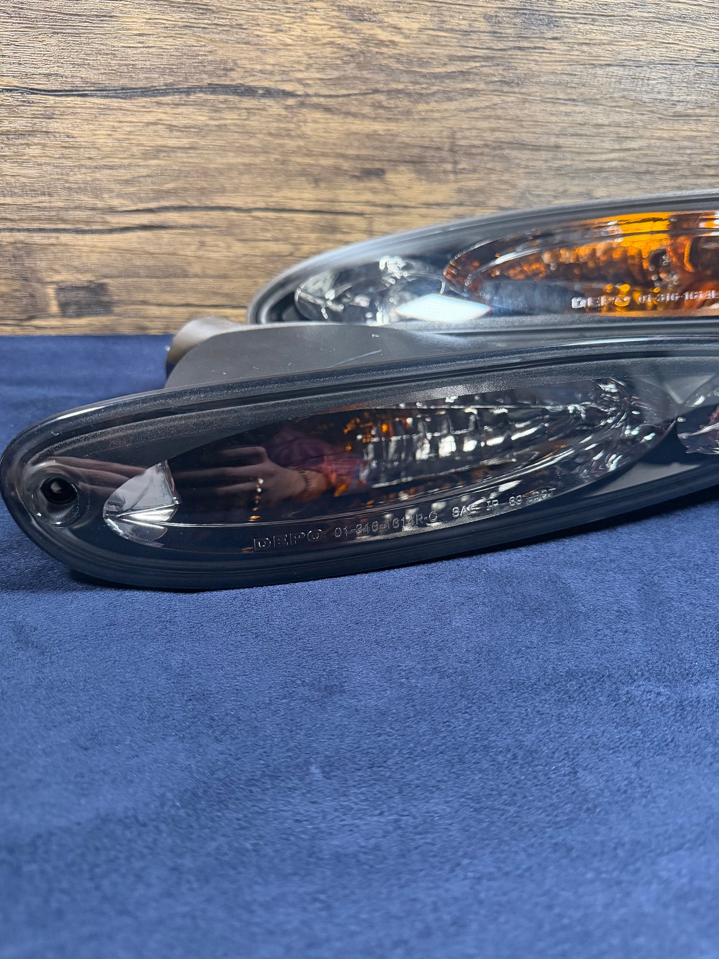Depo Mazda RX7 Front Bumper Lights 1992-1998