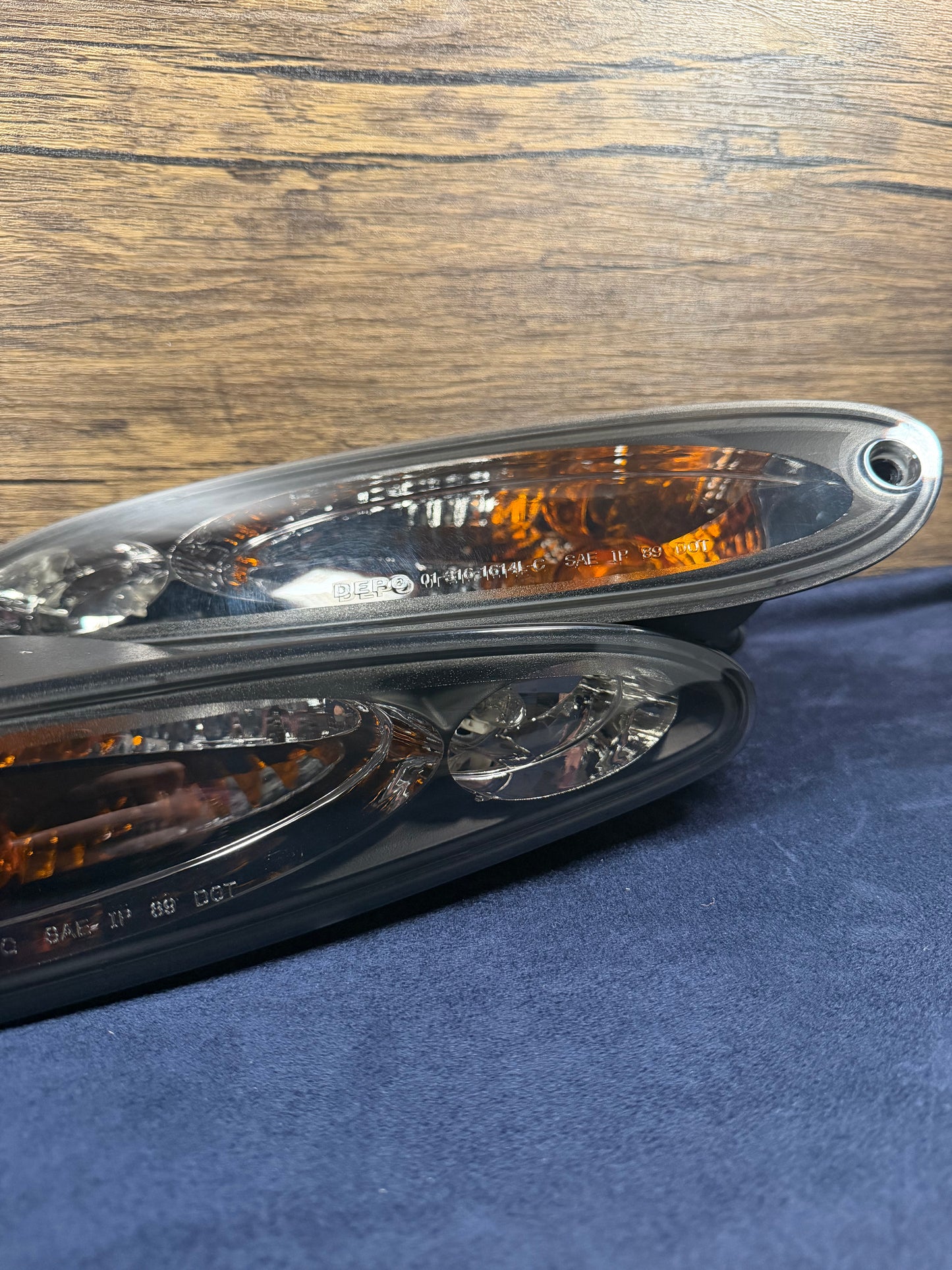 Depo Mazda RX7 Front Bumper Lights 1992-1998