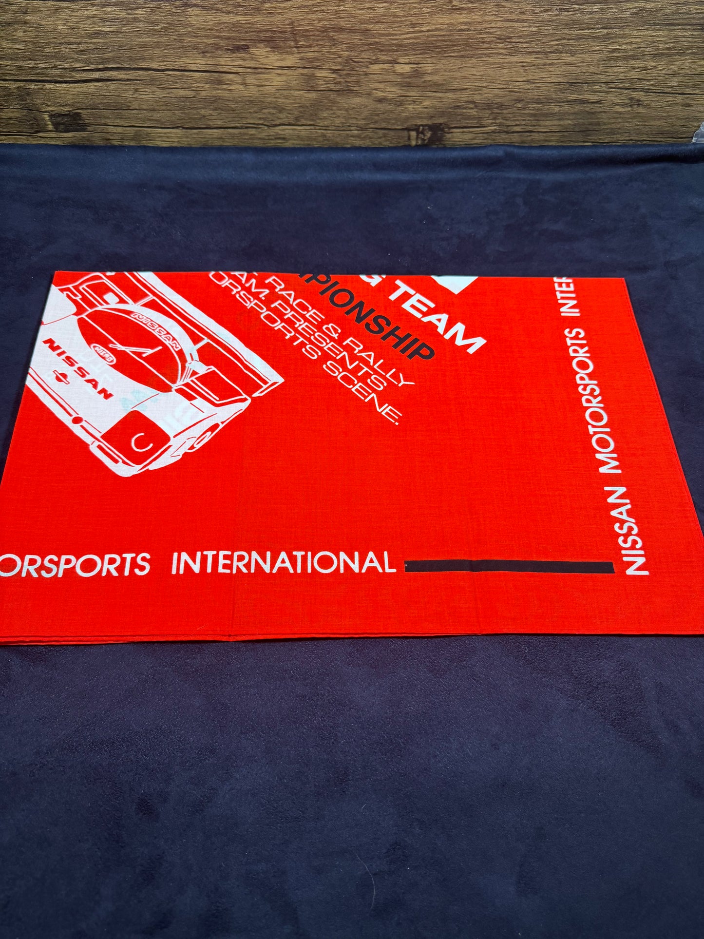 1980s Vintage Nismo Group C World Championship Bandana