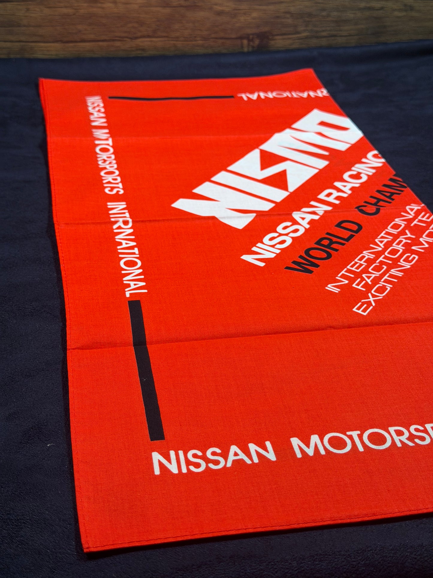 1980s Vintage Nismo Group C World Championship Bandana