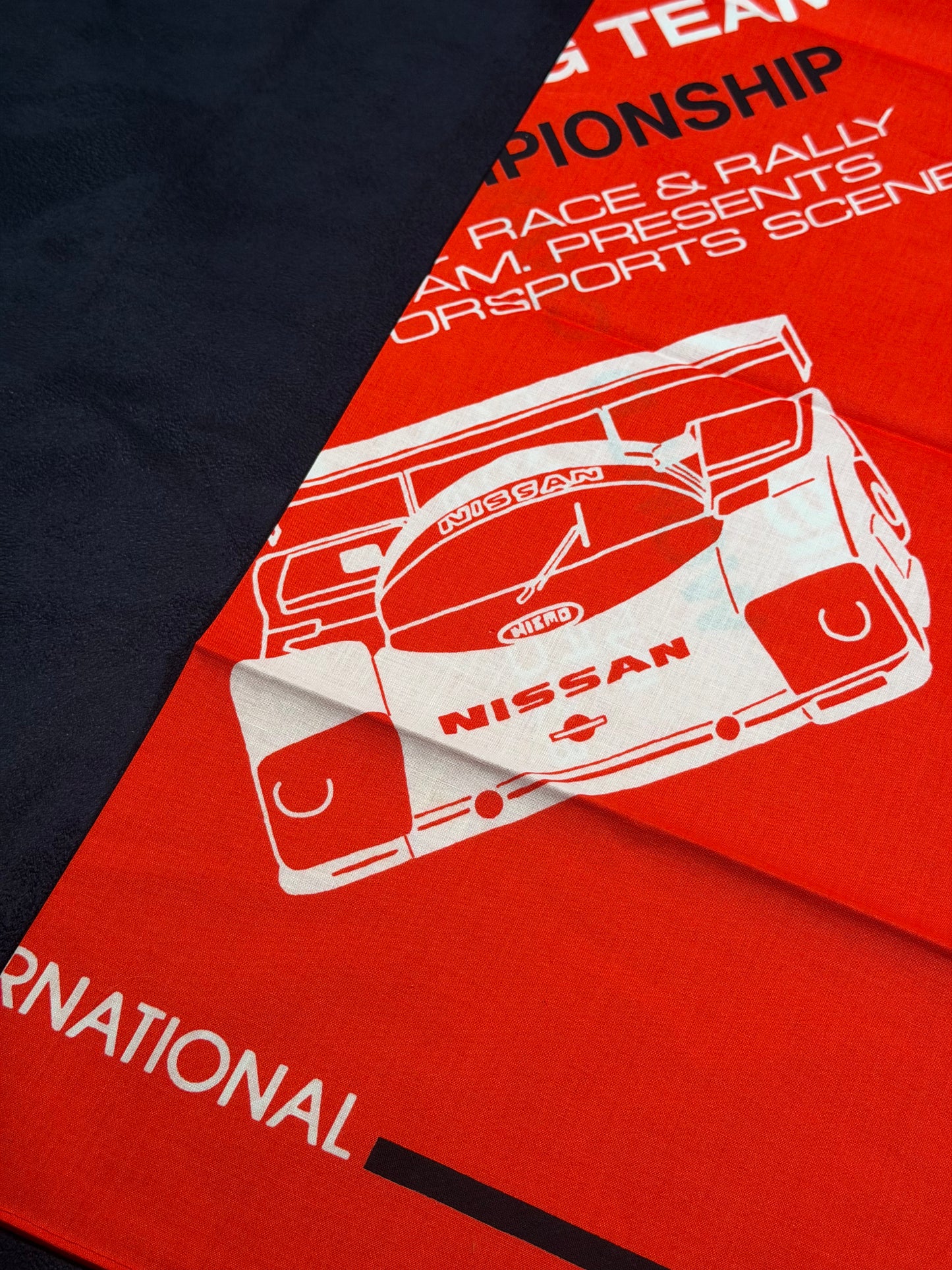 1980s Vintage Nismo Group C World Championship Bandana