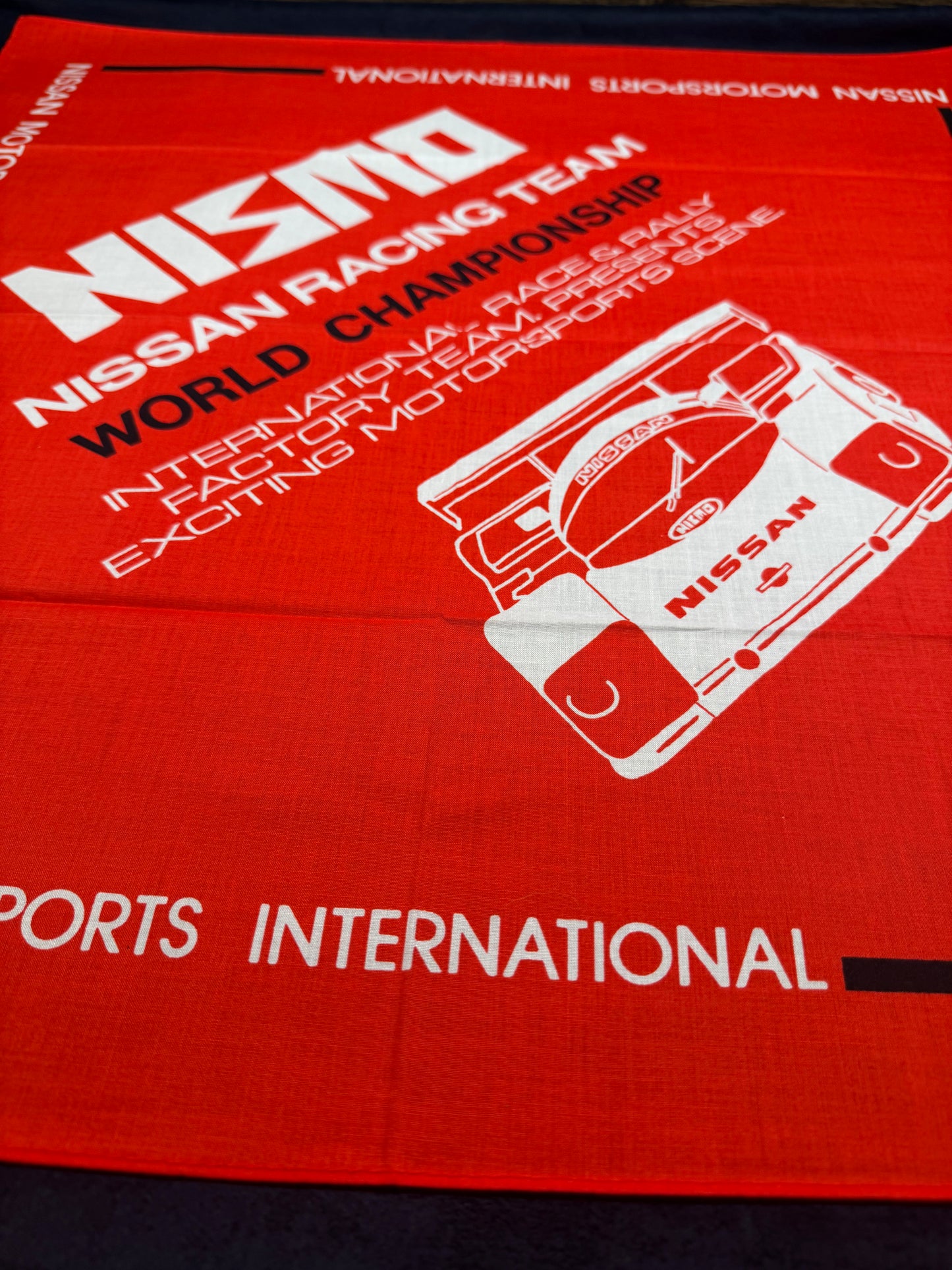 1980s Vintage Nismo Group C World Championship Bandana