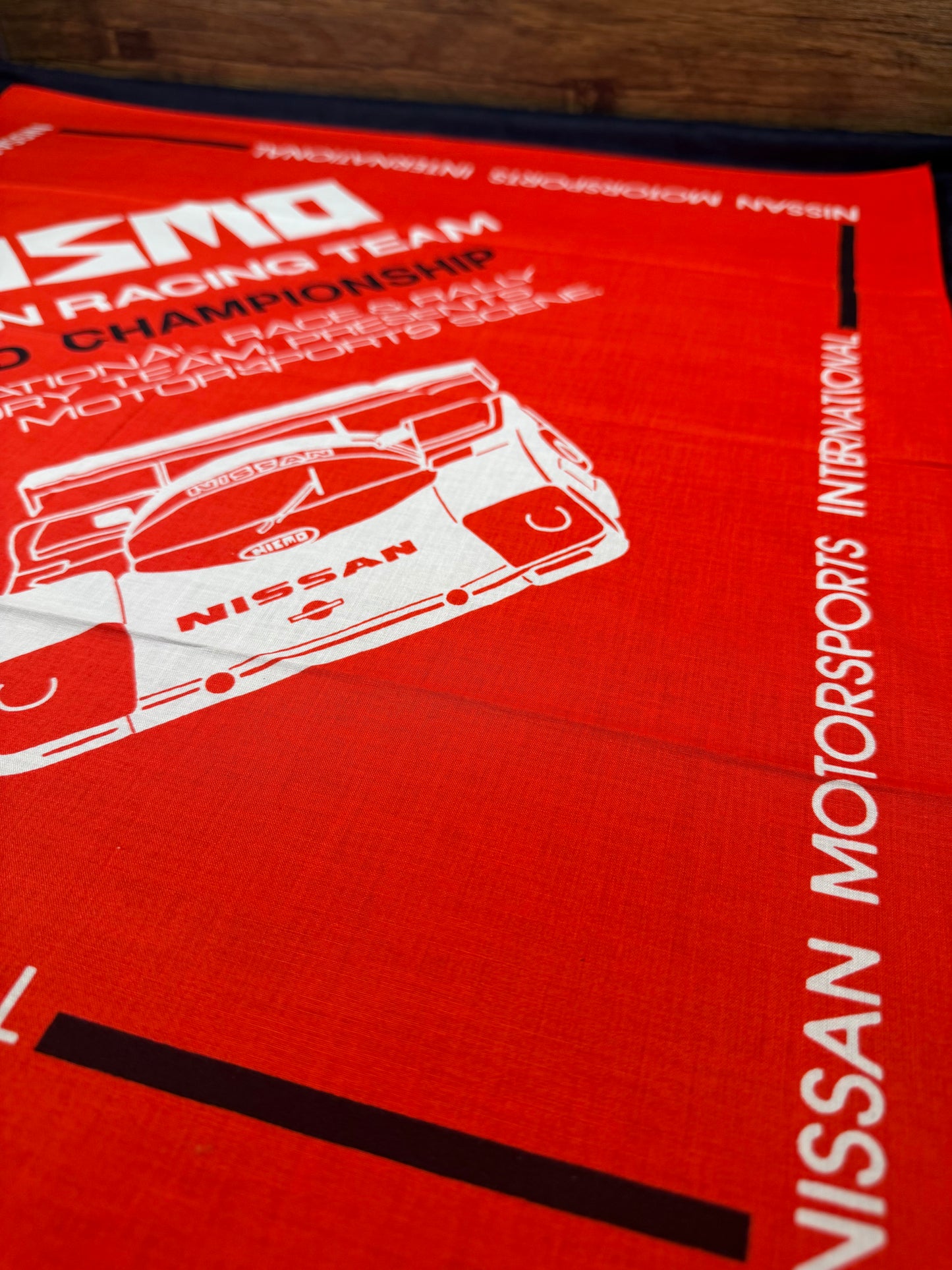 1980s Vintage Nismo Group C World Championship Bandana