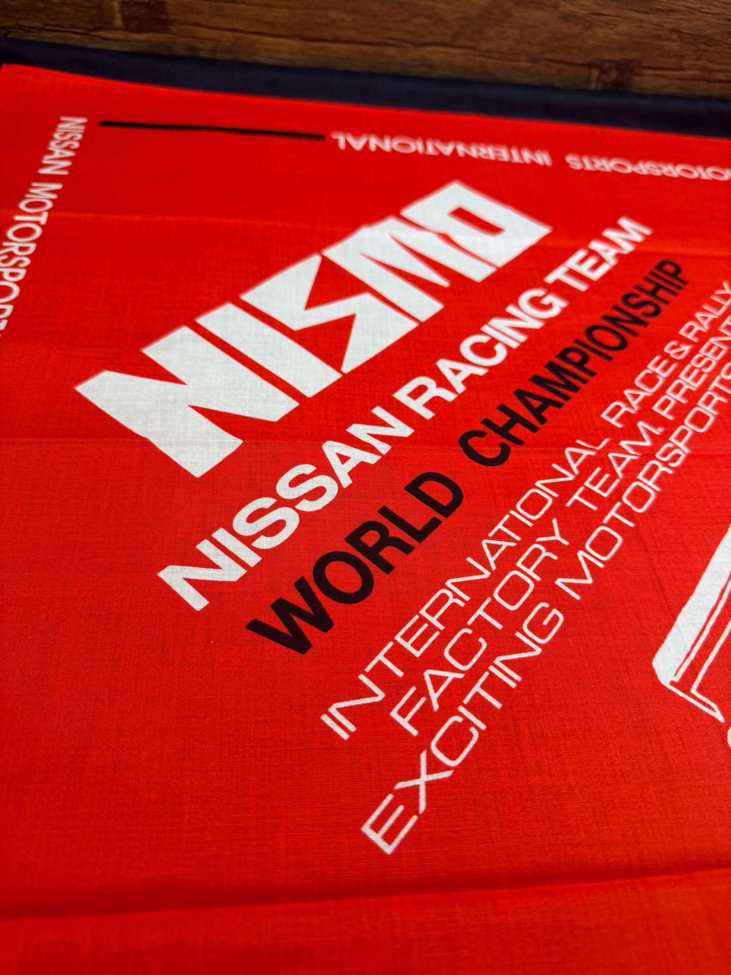 1980s Vintage Nismo Group C World Championship Bandana