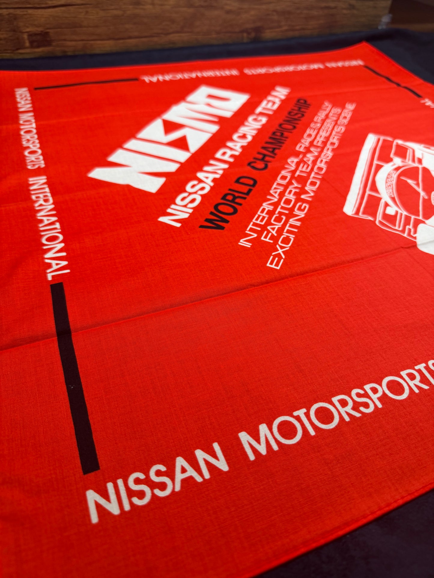 1980s Vintage Nismo Group C World Championship Bandana