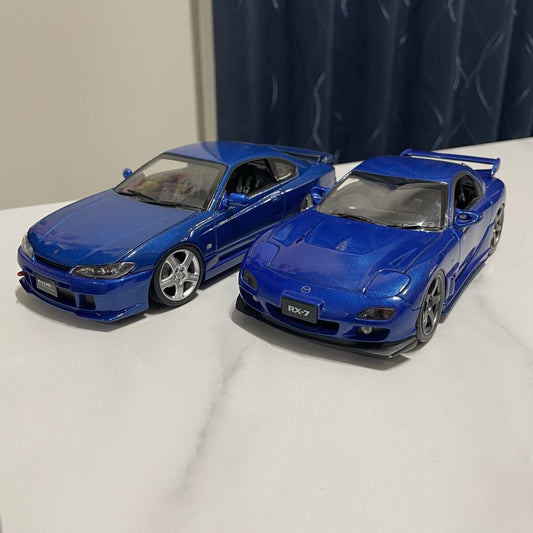*Coming Soon* Hotworks 1/24 scale diecast model cars RX-7 FD3S & Silvia S15
