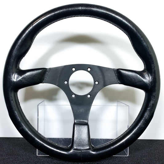 *Coming Soon* Altezza Designo Black Leather Steering Wheel 35cm Black Spokes Rare
