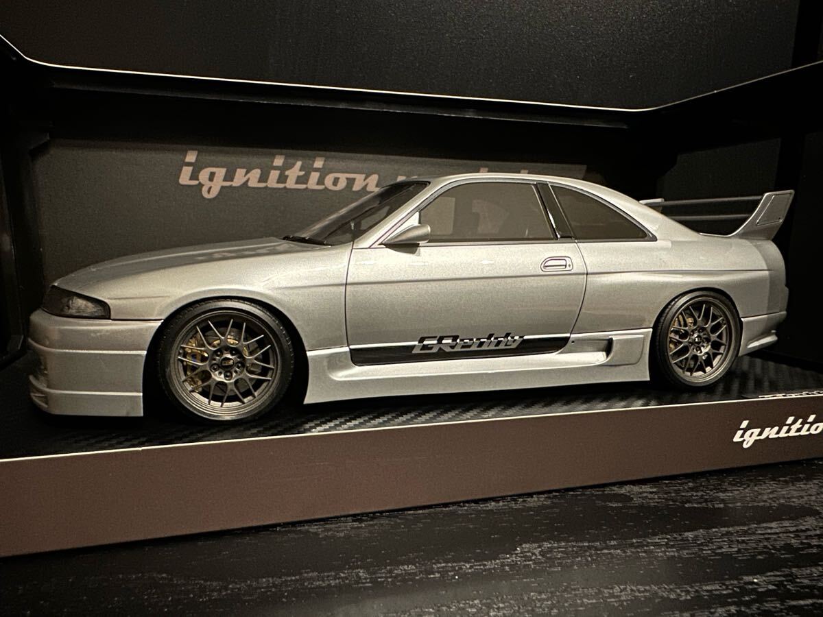 *Coming Soon* Brand New Ignition Model 1/18 Nissan Greddy GTR BCNR-33 R33 Silver Model