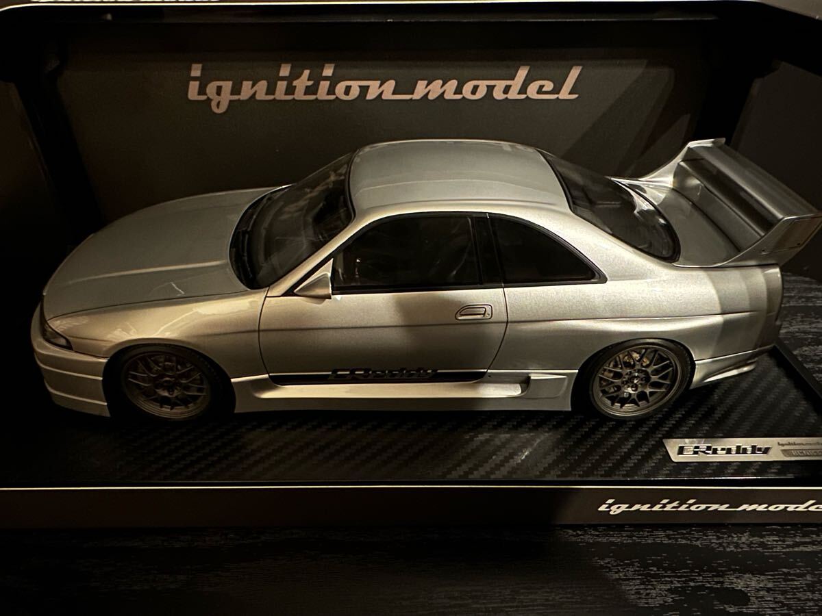 *Coming Soon* Brand New Ignition Model 1/18 Nissan Greddy GTR BCNR-33 R33 Silver Model